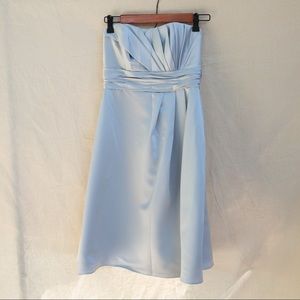 NWT New With Tags silver bridesmaid dress sz 2